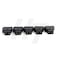 HangTon 5pcs Dtap Ptap Male Connector Power Plug for IDX AntonBauer Core SWX VLock Gold Mount Battery Camera Monitor