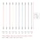 hellotronics Hellotronics Breadboard Jumper Wires 22AWG Pack of 120 Pieces FF More Red and Black Jumpers Square Head 01 10 Colors 15CM FF