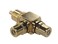 KK Cable KK07 Adapter 2 Pack 2pcs Total Hiend 1RCA Male to 2RCA Female Right Angle Splitter Adapter Gold PlatedKK07