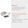 MOOKEERF 10 Pack TNC Male Connector 50 Ohm TNC Male Plug Crimp Connectors for RG58 RG142 RG400 LMR195 KSR195 3DFB Coax Cable