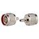 MOOKEERF N Male Plug Crimp Coax Connector Adapter for RG58 LMR195 KSR195 RG400 3DFB Cable 5 Pack