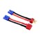 OliRC 4pcs TPlug Style to EC2 Male Female Connector Adapter with 5cm 2inch 16awg WireC404