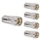 XRDS -RF PL259 Coax Connectors 5Pack PL259 UHF Male Clamp Connector PL259 UHF Plug Male RF Coax Connector for LMR400RG8RG8UKMR400Belden 99137DFB Cable
