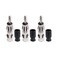 POBADY 3PCS DIN Plug Crimp Connector Straight Adapter FMAM Car Radio Antenna Connection DIN Plug Lantern Adapter for Cable RG58 FMAM Digital Radio