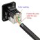 QIANRENON RJ11 Panel Mount Cat3 Telephone inline Dual Ended Coupler Module RJ11 Female to Female 6P4C Interface Adapter Socket Data Connector