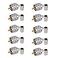 RFIOTASY Pack of 10 UHF PL259 PL259 Male Crimp Connector Adapter Connector for RG8X LMR240 Cable Compatiable with Ham Radio