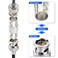 Superbat BNC Adapter 75 Ohm SDI Connector BNC Female to Female Barrel Connector for HDSDI3GSDI4K8K SDI Video Camera Cable 2Pcs