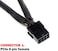 TeamProfitcom GPU VGA PCIe 8 Pin PCI Express Graphics Video Card 8 Pin Female to Dual GPU 862 Pin Male Sleeved Splitter Power Extension Cable 2 Pack