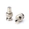 THE CIMPLE CO BNC to RCA Adapter 4 Pack Metallic Silver Fully Compatible with 75Ohm Applications Ideal for CCTV Coaxial Cable Installations