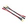 WJSTN Spade Plug to Banana Jack Adapter Cable 4mm Banana Jack Female to Fork Spades Cable 2 Pack 6in