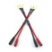 WJSTN Spade Plug to Banana Jack Adapter Cable 4mm Banana Jack Female to Fork Spades Cable 2 Pack 6in