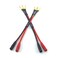 WJSTN Spade Plug to Banana Jack Adapter Cable 4mm Banana Jack Female to Fork Spades Cable 2 Pack 6in