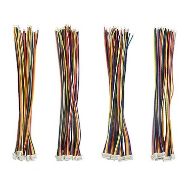 XINGYHENG 28Pcs 10mm 6P 7P 8P 9P Connecting Plug with 15cm Terminal Connector Wire Cable for Light Strip 59 Compatible with JST SH 6P9P