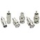 XINGYHENG 30Pcs BNC to RCA Conversion Connectors Assortment Kit Silver Coaxial IndoorOutdoor Camera Audio Equipment Mixer Compatibility