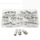 XINGYHENG 30Pcs BNC to RCA Conversion Connectors Assortment Kit Silver Coaxial IndoorOutdoor Camera Audio Equipment Mixer Compatibility