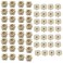 YHXiXi 60PCS PCB Mount Jack Coaxial Connectors SMD SMT Solder for PCB Mount Socket Jack Female RF Coaxial Connector