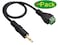 zdyCGTime 35mm Screw Terminal Block Connector Cable 18Inch 35mm TS Mono Male to 2 PinWay Female Bolt Screw AUX Headphone Type Adapter Cable30CM2Packs 2PoleM