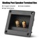 Zerone Speaker Terminal Box DIY 2Way Speaker Binding Post Terminal Cable Connector Box Subwoofer Plug Acoustic Components