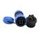 ZBLZGP TY20 4 Pin 25A Bulkhead Waterproof Connector QuickDisconnect Male Female Wire Plug Socket No Soldering Screw Connection Panel Mount Circular Connector