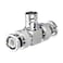 Eightwood Eighwood 2pcs BNC Tee Adapter BNC Female to Dual Male 3 Way Video Splitter Connector for CCTV Cameras
