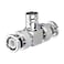 Eightwood Eighwood 2pcs BNC Tee Adapter BNC Female to Dual Male 3 Way Video Splitter Connector for CCTV Cameras