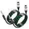 Augioth XLR Female to 14 Cable 3ft 2 Pack Balance 635mm TRS Plug to 3pin Cannon Mic Cable 1 Meter
