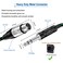 Augioth XLR Female to 14 Cable 3ft 2 Pack Balance 635mm TRS Plug to 3pin Cannon Mic Cable 1 Meter