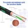 Augioth XLR Female to 14 Cable 3ft 2 Pack Balance 635mm TRS Plug to 3pin Cannon Mic Cable 1 Meter