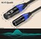 AuxLink XLR Cable 6ft 2 Pack XLR Microphone Cable Male to Female Balanced XLR Cable Suitable for Preambles Speaker Systems Radio Station and More