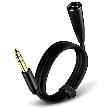 belipro 14 Inch TRS to XLR Cable 20Ft 635mm Male to XLR 3 pin Male Balanced Cablefor Microphone Audio Mixer Speaker Studio and More