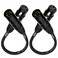CNCESS XLR 5Pin Male to 3Pin Female DMX Adapter Cable Short Lighting Control Lead 6 Inch 2 Pack