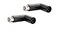 COLUBER CABLE Rotatable XLR Angle Adapter Dual Male and Female LShaped Connector Metal Adapter with 4 Adjustable Angle Positions
