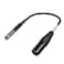 Devinal Balanced XLR to 18 inch Female Adapter 35mm Female TRS to XLR Male Transforming Cord Converter 1 Feet