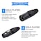 DKARDU 2 Pairs 3 Pin XLR Male Female MIC Snake Plug Audio Microphone Connector for Mixer Speaker with 2 Pairs 3 Pin XLR Male Female Jack Socket Panel Mount