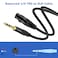 DREMAKE Balanced Cable 33 Foot TRS 635mm 14 Inch Male to XLR Female Mic Cable for Amplifier Speakers Black
