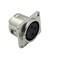 GDQLCNXB XLR Female Jack 3 Pin Panel Mount Jacks XLR Female Socket Audio Speaker Microphone Connector 4PcsSilver Metal Housing