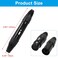 Hordion 5 Pin XLR Male Female Connector Mic Plug Adapter Microphone Connector XLR Cable Ends Replacement Black Audio Socket2Pair