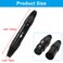 Hordion 5 Pin XLR Male Female Connector Mic Plug Adapter Microphone Connector XLR Cable Ends Replacement Black Audio Socket2Pair