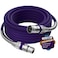 Kxable XLR Microphone Cable 15 FT XLR Male to Female Balanced Mic Cable 3Pin Shielded Speaker Cord Zinc Alloy Connectors 22AWG Pure Copper Metal Spring SR Recording Studio Podcast Purple