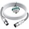 Kxable XLR Microphone Cable 6 FT XLR Male to Female Balanced Mic Cable 3Pin Shielded Speaker Cord Zinc Alloy Connectors 22AWG Pure Copper Metal Spring SR Recording Studio Podcast White