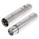 PNGKNYOCN XLR Male to Female Adapter3 Pin XLR Audio Microphone Cable Extension Adapter Connector2Pack