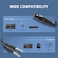 QIANRENON XLR Female to Dual TS 14 Stereo Splitter Cable 3Pin XLR to Dual 635mm Mono Y Splitter Conversion Extension Audio Cablefor Microphone Guitars Amplifier Mixer1m32ft