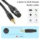 Seefeful XLR to 35mm 33 FT Stereo Microphone Cable for Camcorders DSLR Cameras Computer Recording Device and More
