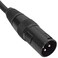Seismic Audio Speakers DMX Turnaround Adapter Cable 3 Pin XLR Male to 5 Pin XLR Female Patch Cables XLR3M to XLR5F 6 Inch Cable