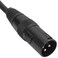 Seismic Audio Speakers DMX Turnaround Adapter Cable 3 Pin XLR Male to 5 Pin XLR Female Patch Cables XLR3M to XLR5F 6 Inch Cable