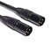 Suanqi XLR Cable Balanced DMX Cable 3 Pin Male to Female Microphone Cable Mic Patch Cords Compatible with Speakers Mixer 2 Pack 1FT