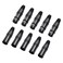 SZLliyxs 10 Pack XLR Connectors5PairXLR 3 Pin MaleFemale Plugs Audio Mic Microphone Cable Plug Connector Audio Socket 3 PIN XLR Ends MaleFemale Audio Mic Microphone DMX PlugBlack