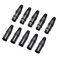 SZLliyxs 10 Pack XLR Connectors5PairXLR 3 Pin MaleFemale Plugs Audio Mic Microphone Cable Plug Connector Audio Socket 3 PIN XLR Ends MaleFemale Audio Mic Microphone DMX PlugBlack