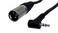 Tetra-Teknica TetraTeknica TourPro Series MC0210 RightAngle 35mm TRS to XLR 3 Pin Male Microphone Cable 9 Feet