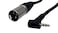 Tetra-Teknica TetraTeknica TourPro Series MC0210 RightAngle 35mm TRS to XLR 3 Pin Male Microphone Cable 9 Feet